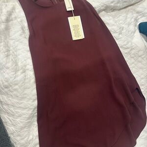 Wilfred Cabernet Blouse